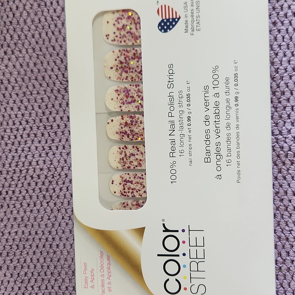 Color Street Cannes - Fetti Clear Overlay